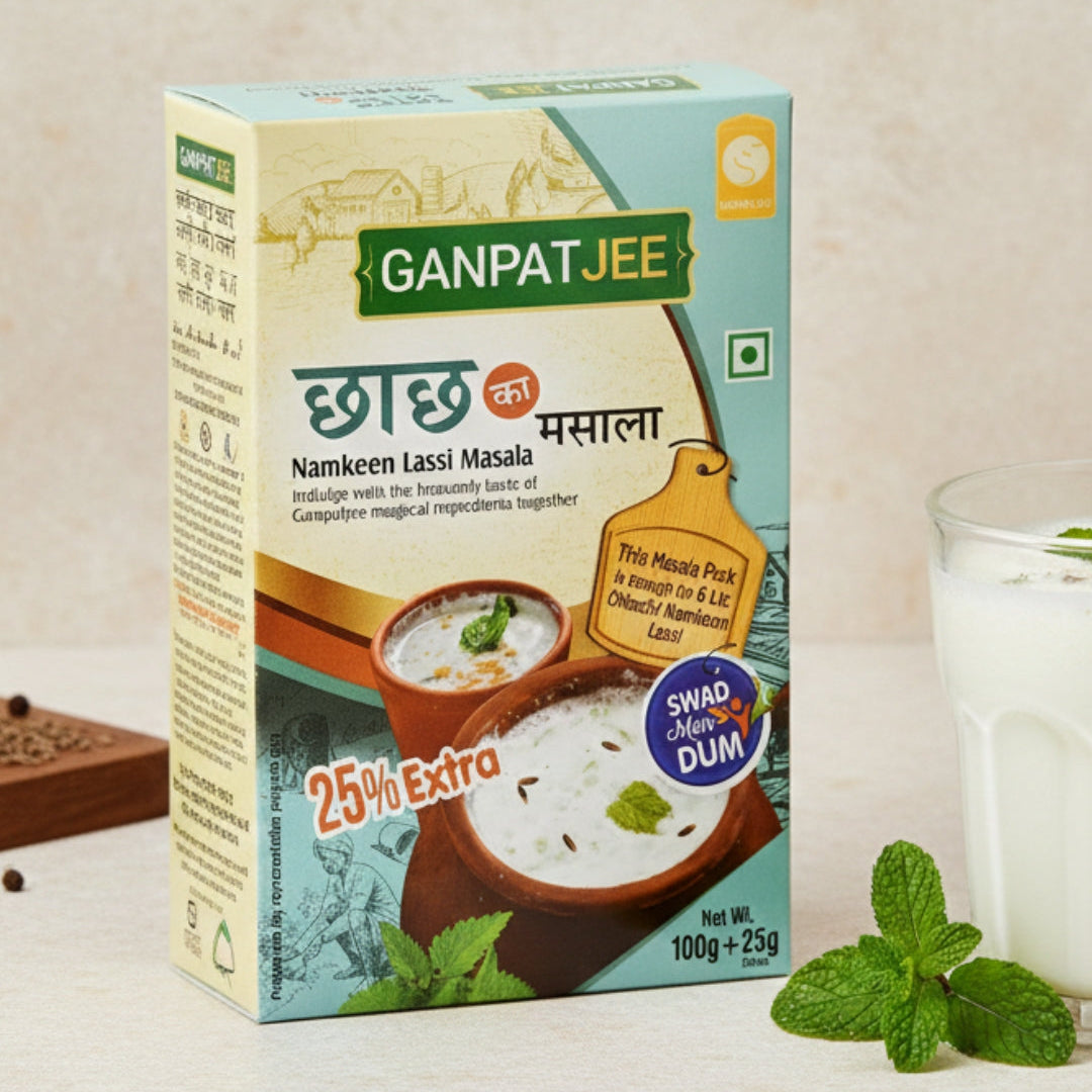 Ganpatjee Lassi Chach Masala 125g